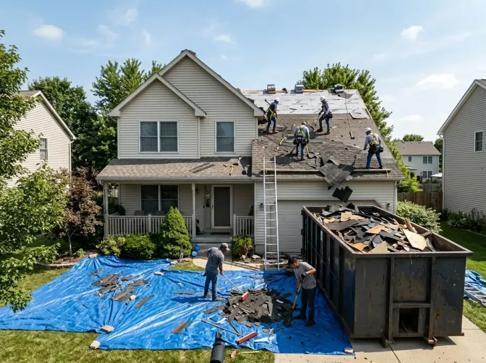 roof-replacement-debris-remova-004 — frequently asked questions, Cheapest Dumpster Rentals in Pearsall, TX